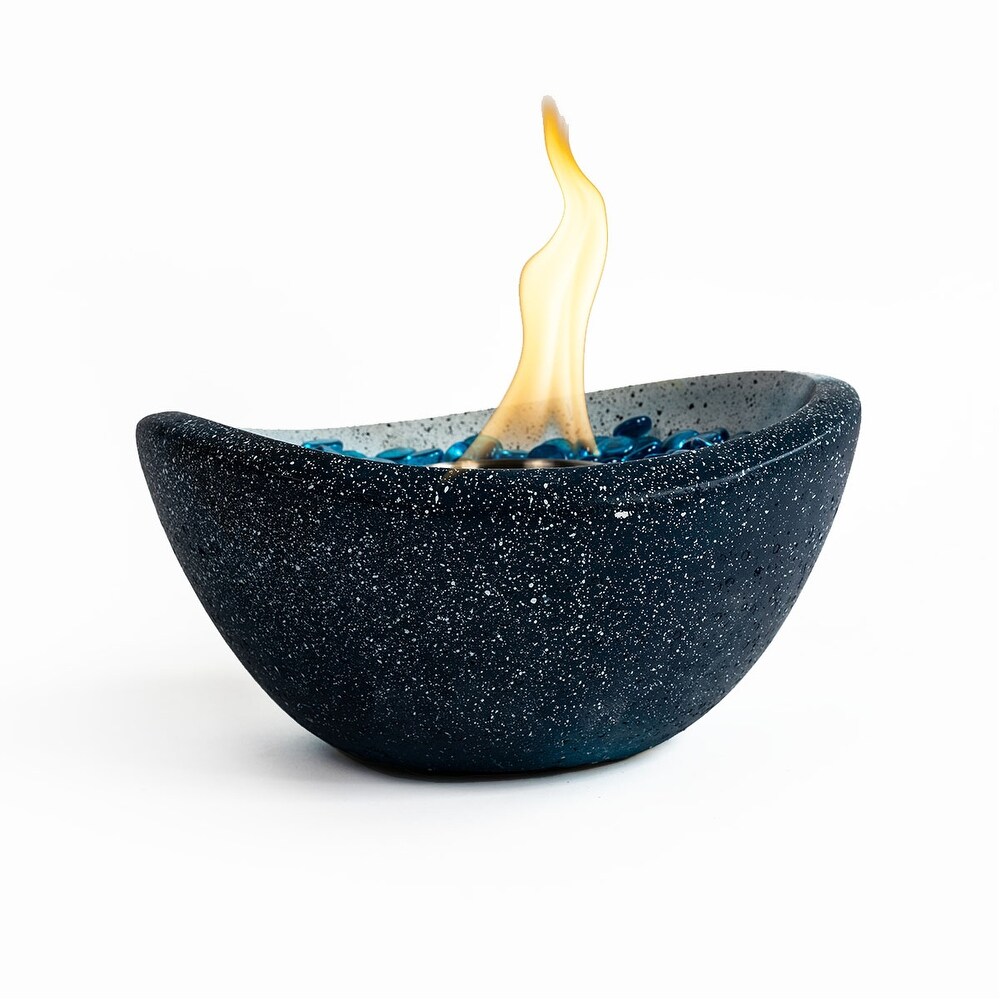 Tabletop Fire Pit for Indoor or Outdoor Use  Smokeless   Ethanol Fireplace  Portable Mini Fire Pit