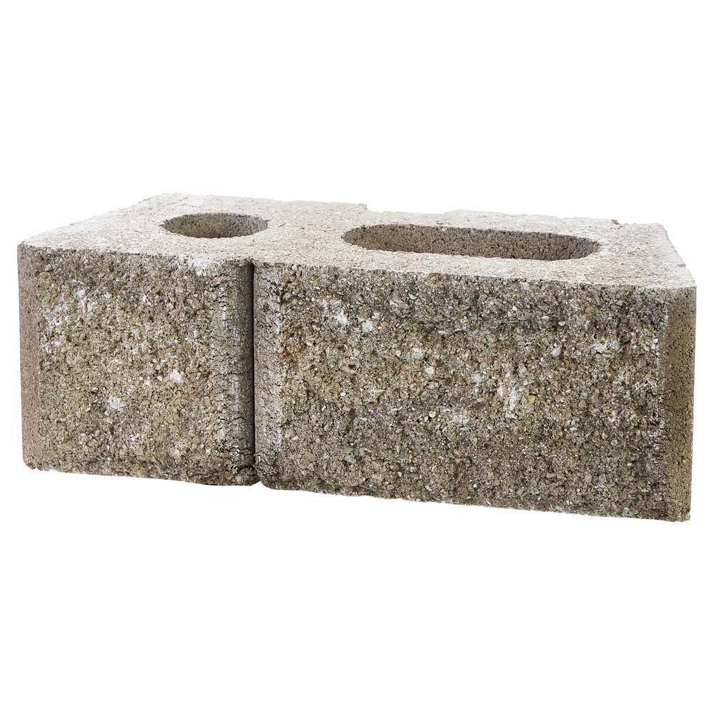 Pavestone RockWall Large 6 in. x 17.5 in. x 7 in. Pecan Concrete Retaining Wall Block (48 Pcs.  34.9 sq. ft.  Pallet) 79824