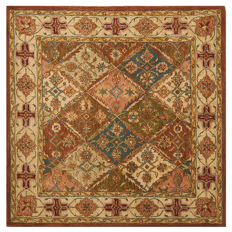 Safavieh Heritage Hallstatt Framed Floral Wool Rug