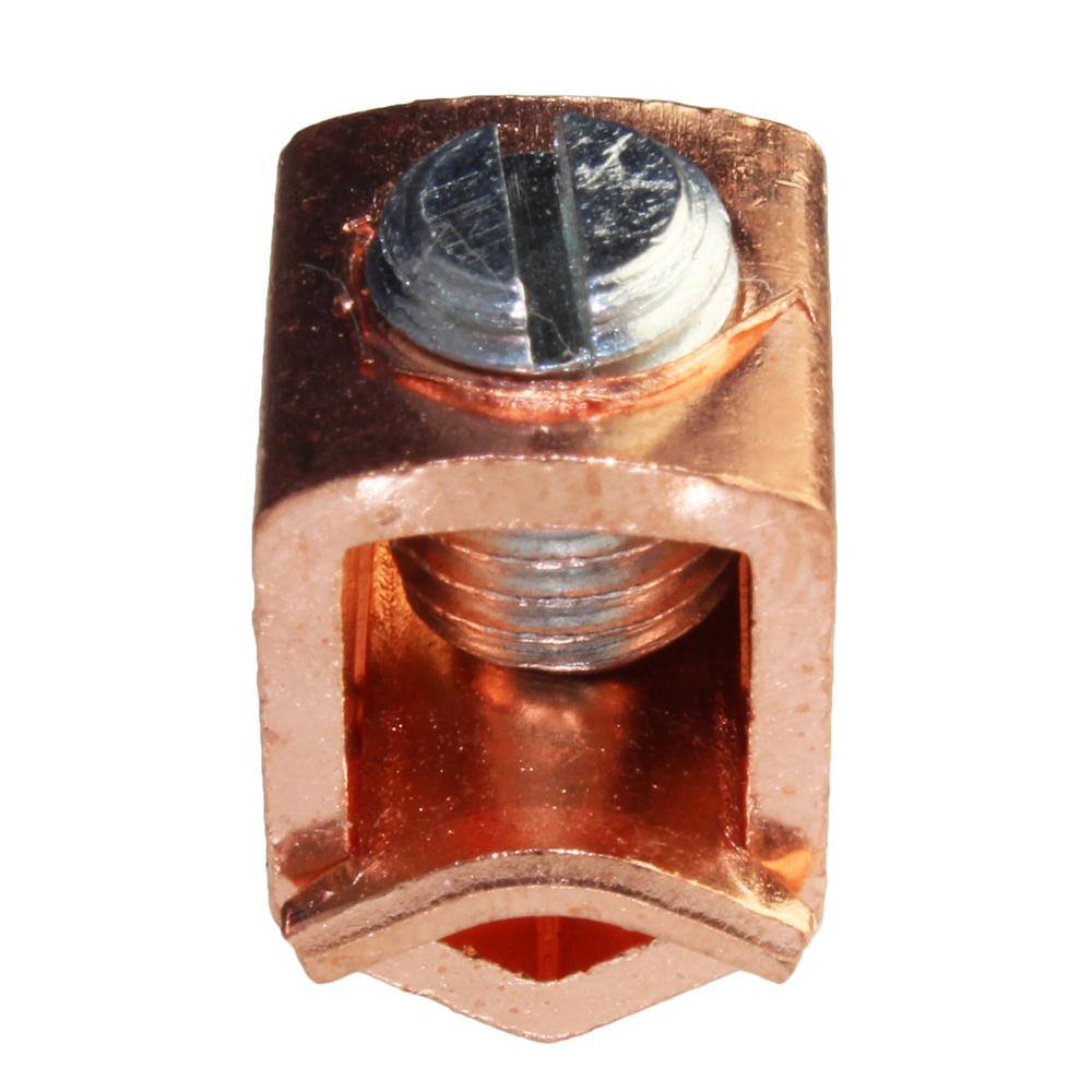 RACO 8 Solid - 2 Stranded AWG Copper-Alloy Offset-Tongue Mechanical Lug KLU70BAG2R