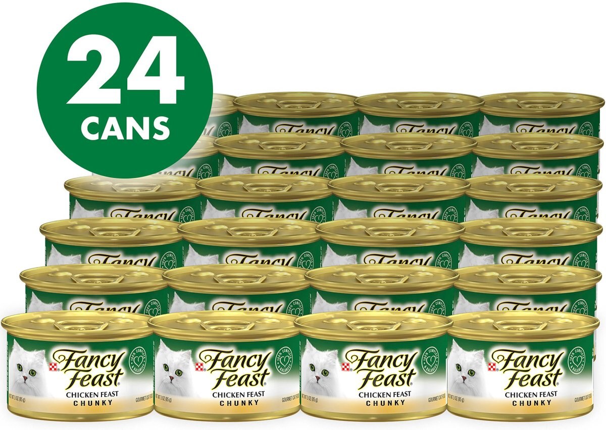 Fancy Feast Chicken Feast Chunky Pate Canned Cat Food