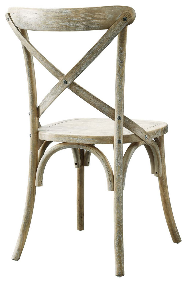 Gear Dining Side Chair   Farmhouse   Dining Chairs   by Modway  Houzz