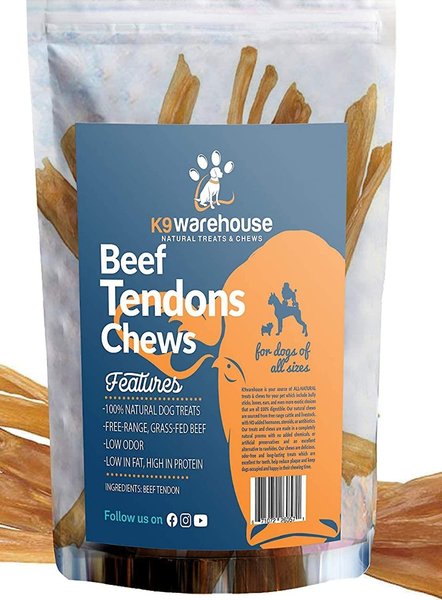 K9warehouse Beef Tendon Chews Dog Chew Treats