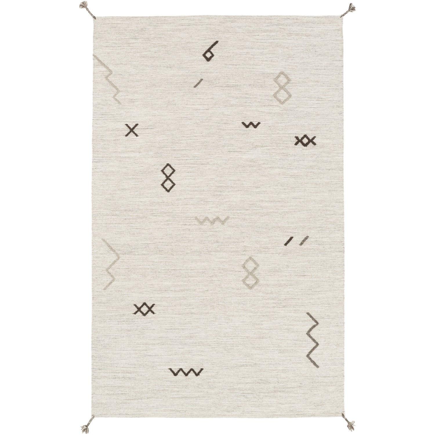 Montezuma Rug in Neutral & Gray