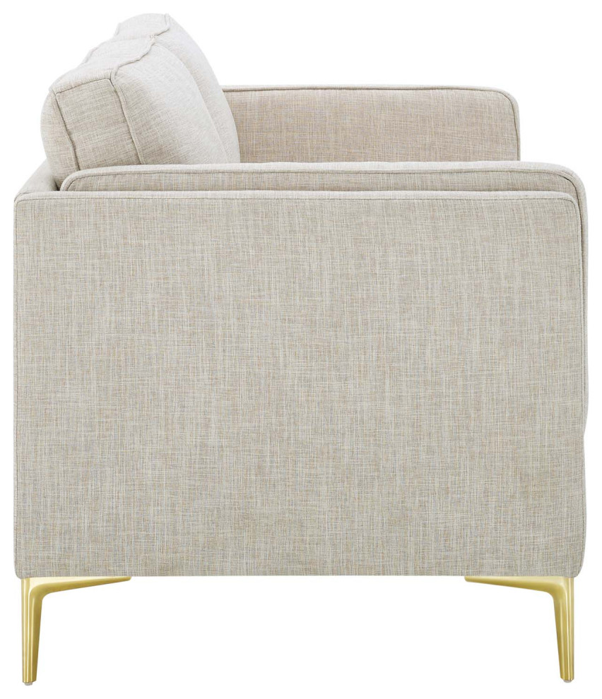 Kaiya Fabric Sofa   Midcentury   Sofas   by Modway  Houzz