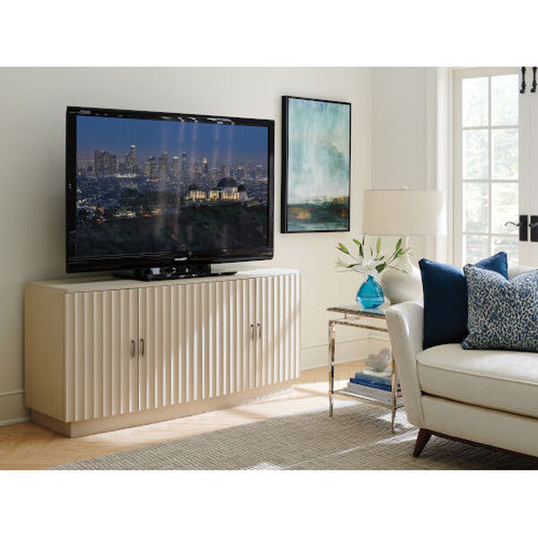 Cascades Linen White Ellerston Media Console