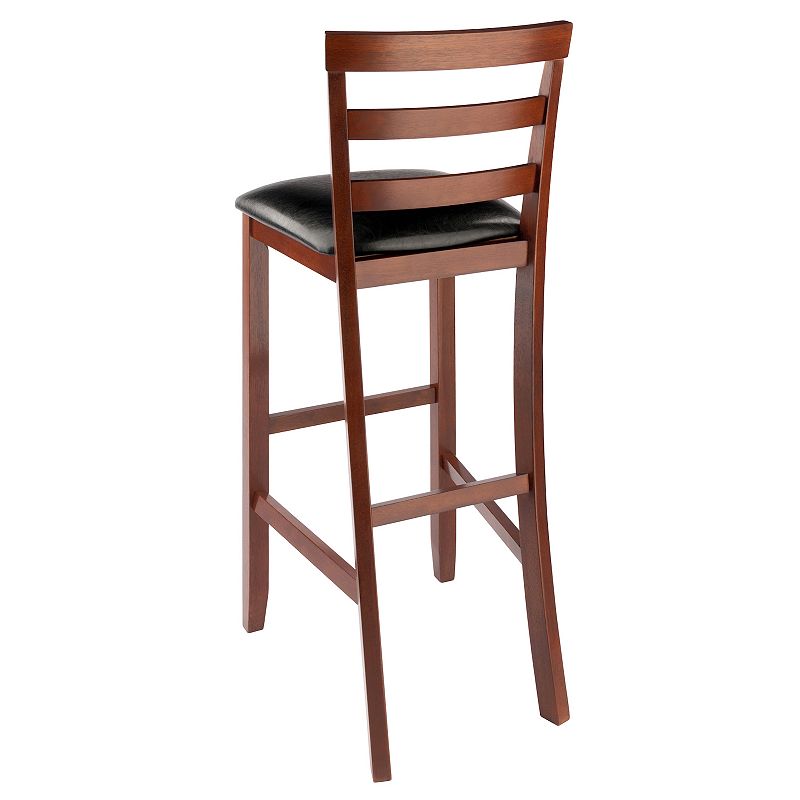 Winsome Simone Ladder Back Bar Stool 2-piece Set