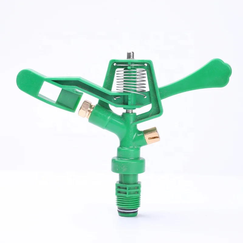 Full green irrigation sprinkler head  garden watering