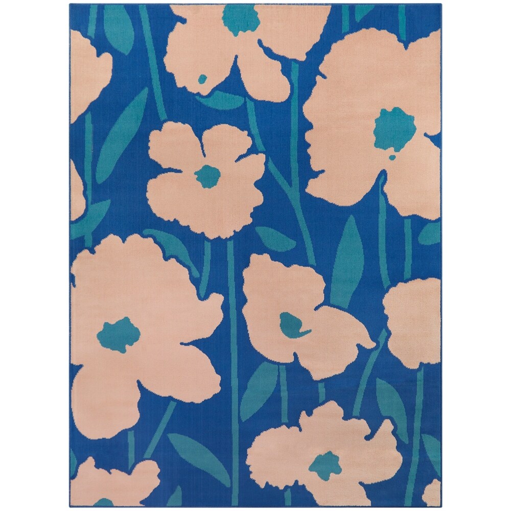 Hester Floral Indoor/Outdoor Area Rug