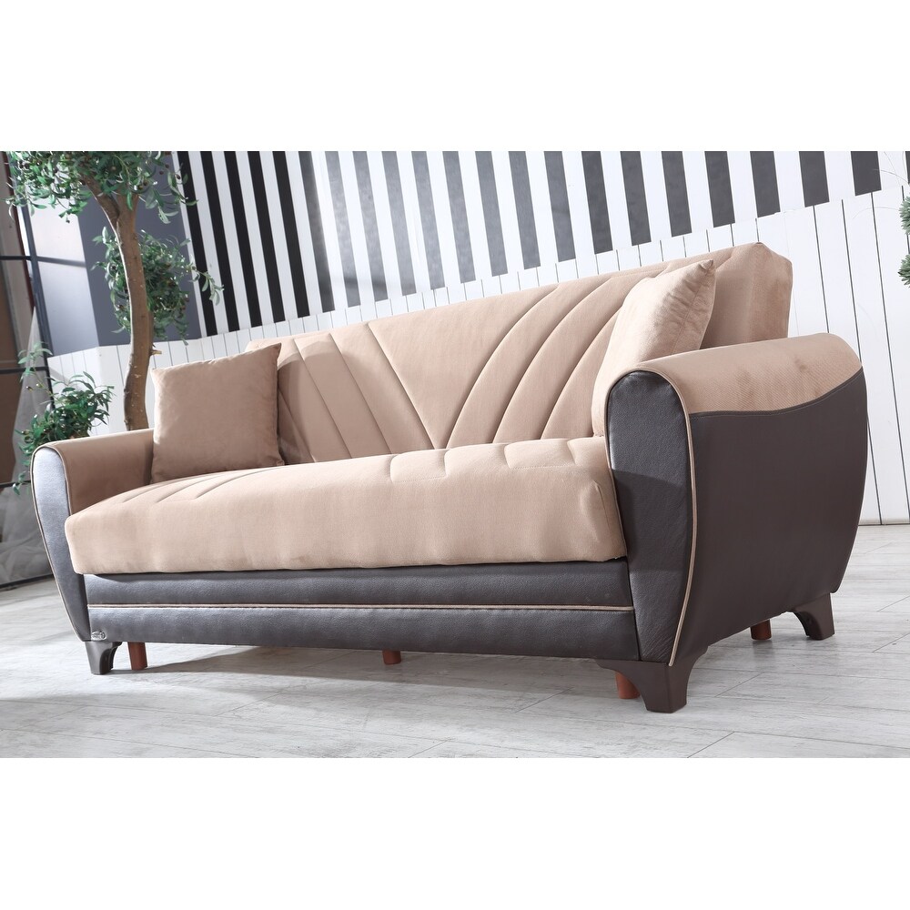 Munto Modern One Sofa One Love Seat Living Room Set