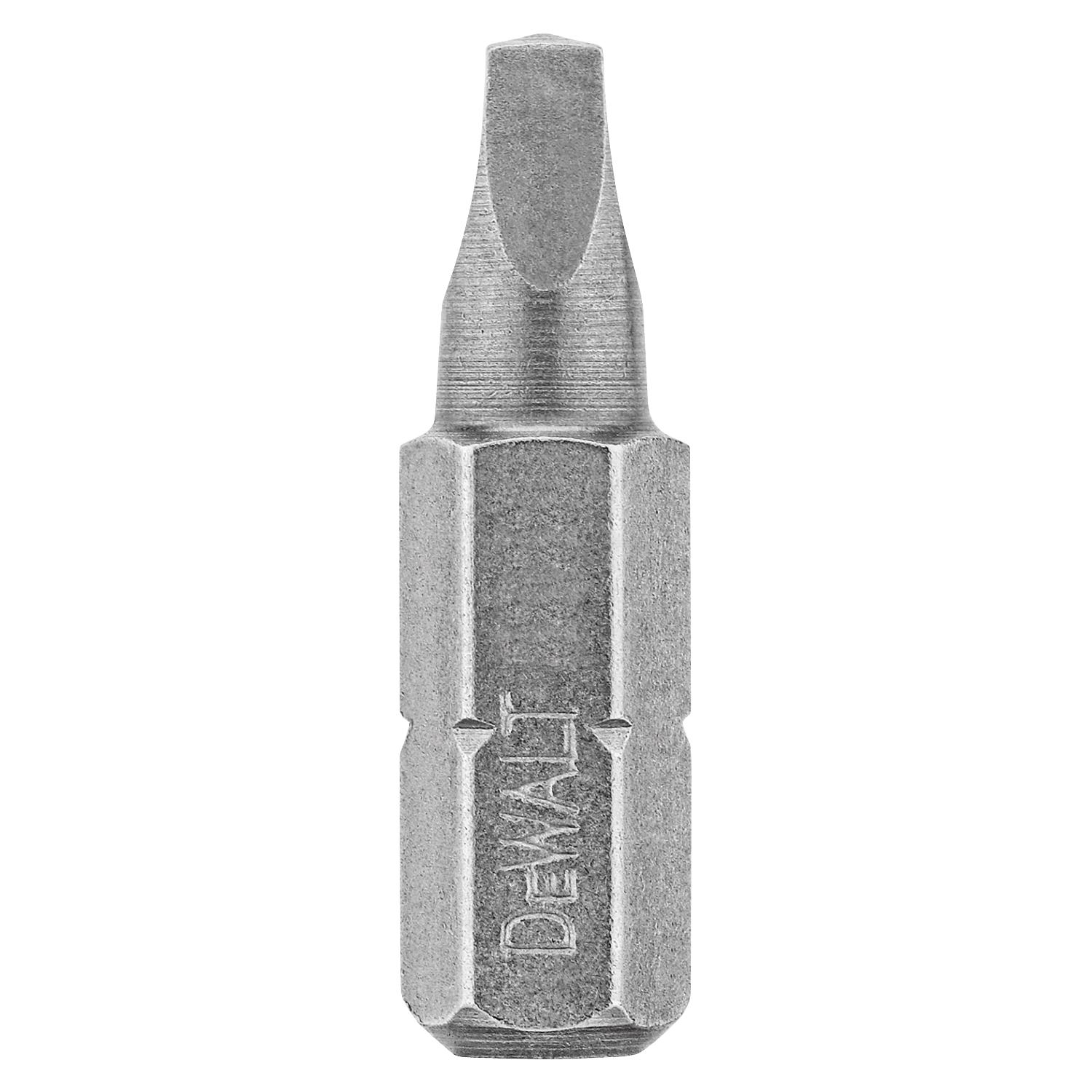 DW Square Recess #1 X 1 in. L Screwdriver Bit Heat-Treated Steel 2 pc