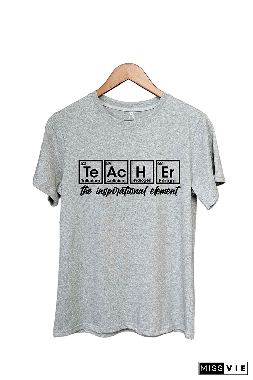 Periodic Teacher Short Sleeve Graphic Tee Wholesale