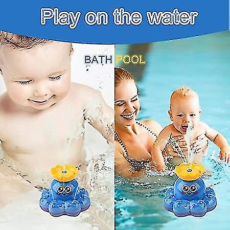 Bath Toys Floating Toys Watering Toys Bathtub Bathroom Pool Watering Toys (blue)