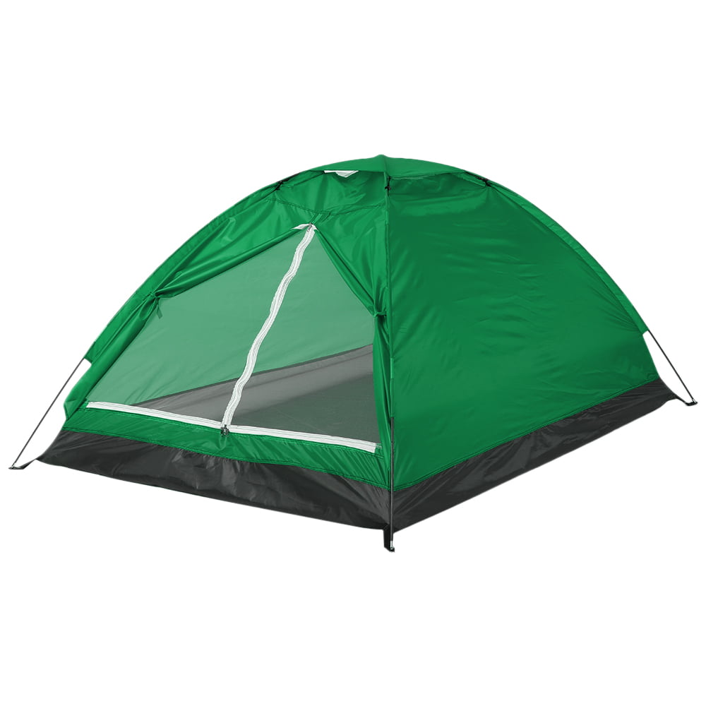 walmeck Camping Tent for 2 Person Single Layer Outdoor Portable Beach Tent