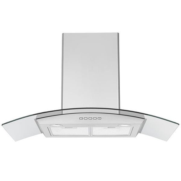 36 in. Convertible Wall-Mounted Range Hood in Stainless Steel