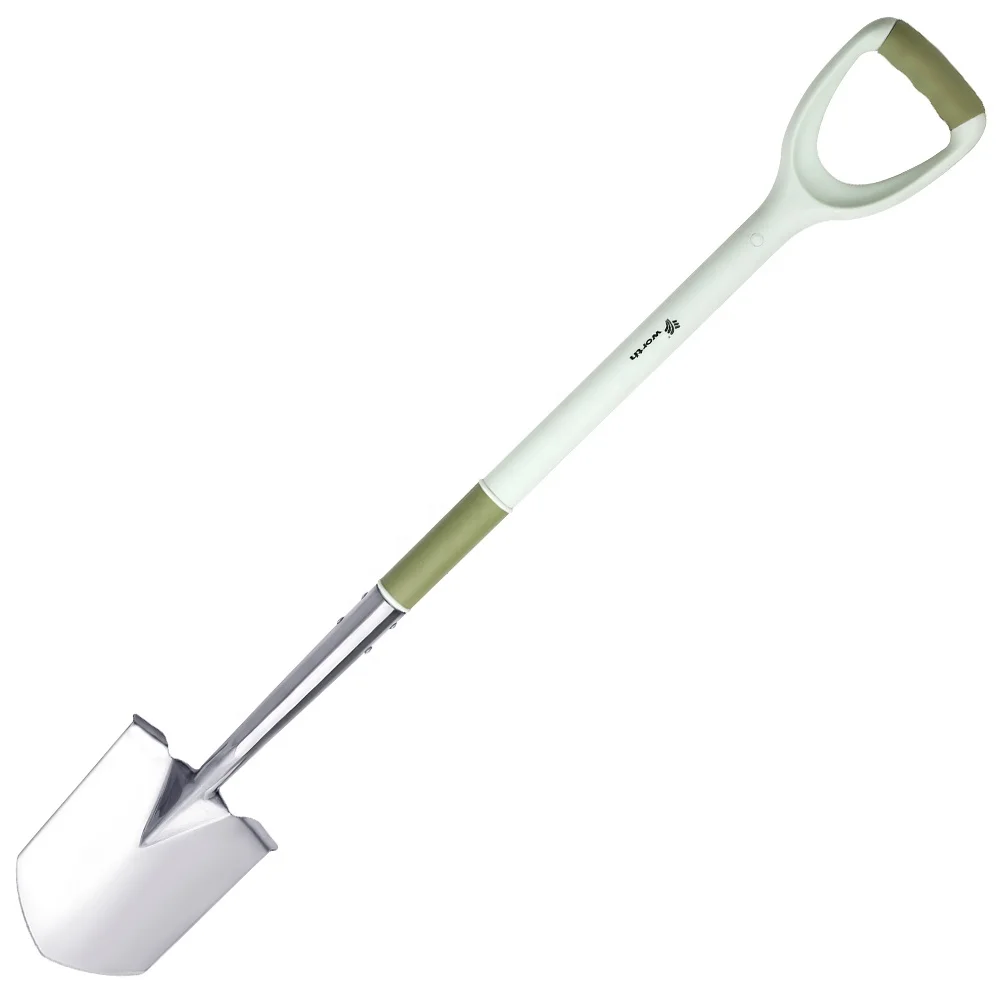 Durable Metal Long Handle Lady Farming Outside Digging Garden Hand Tool Shovel Spade