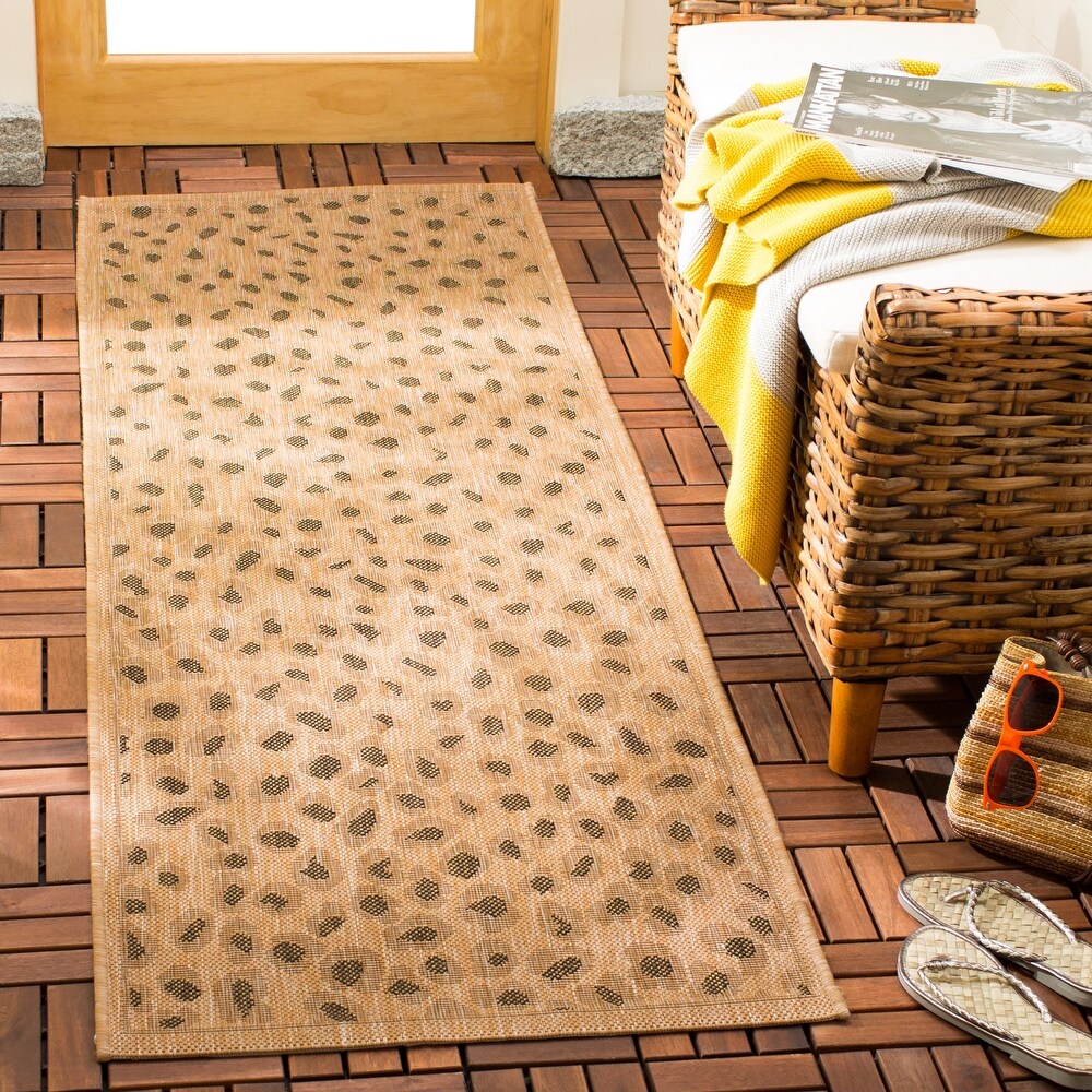 SAFAVIEH Courtyard Joye Indoor/ Outdoor Waterproof Patio Backyard Rug