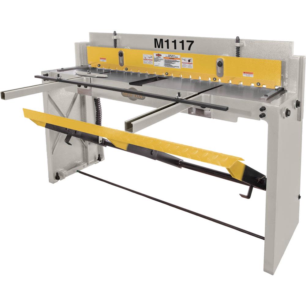 Shop Fox Sheet Metal Shear 52 16 Ga ;