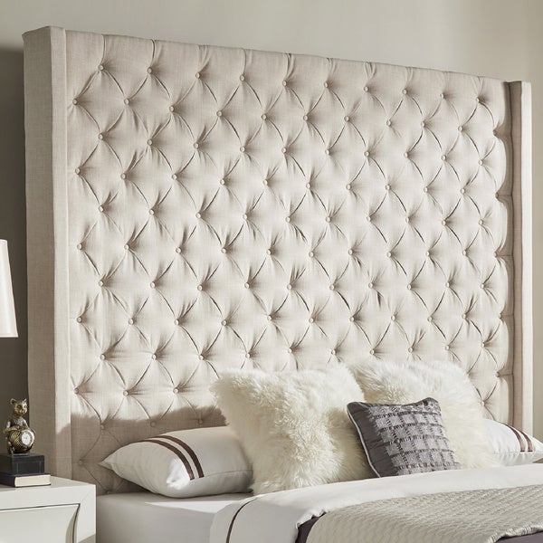 Naples Button-tufted Wingback Headboard only by iNSPIRE Q Artisan - - 19511535