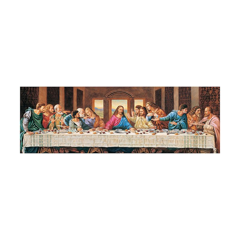 Masterpieces Puzzles The Last Supper 1000-Piece Panorama Puzzle