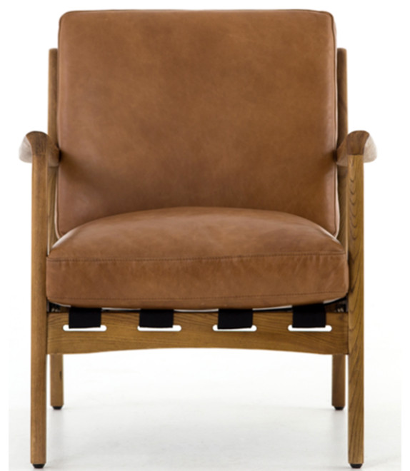 Serena Lounge Chair   Midcentury   Armchairs And Accent Chairs   by Marco Polo Imports  Houzz