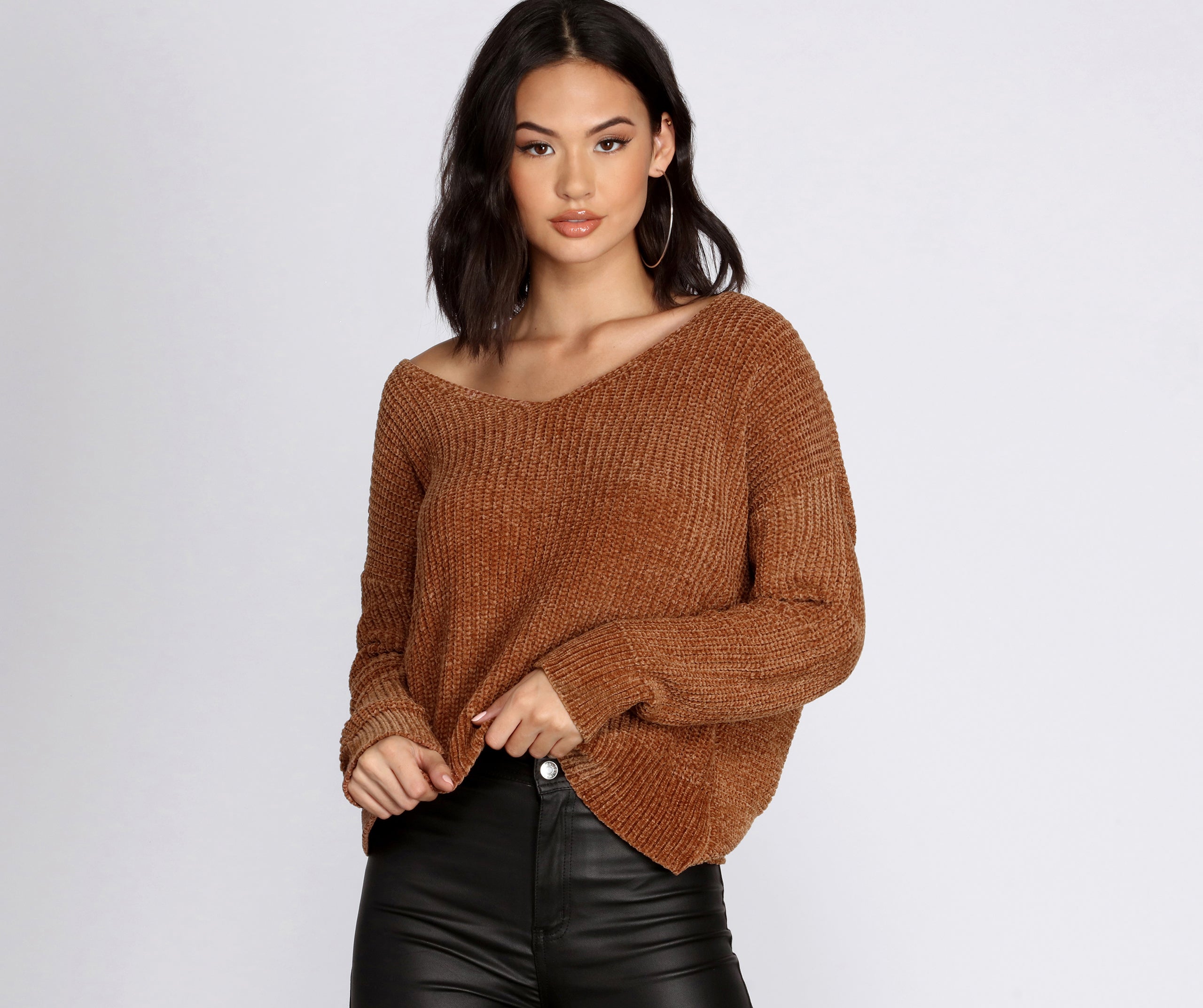 Ready To Chill Chenille Sweater