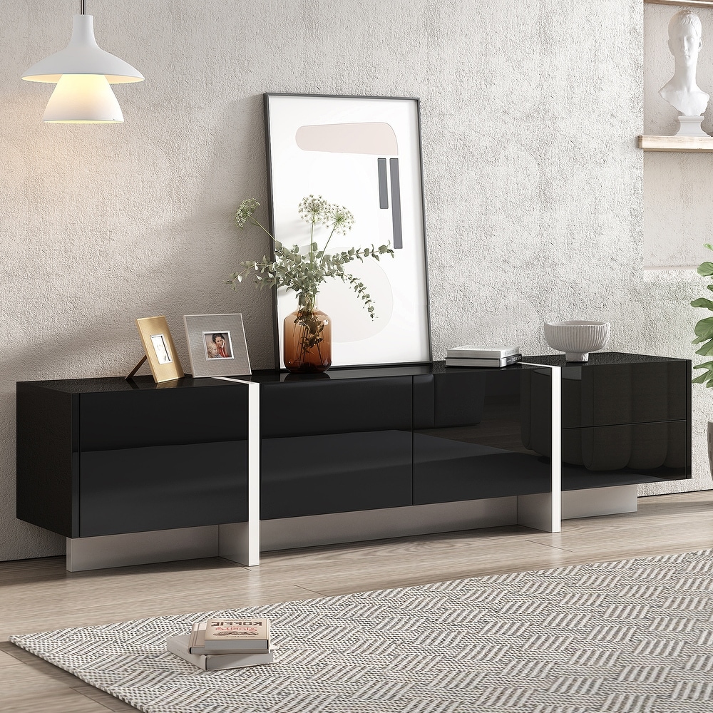 TV Console Table for TVs Up to 80\