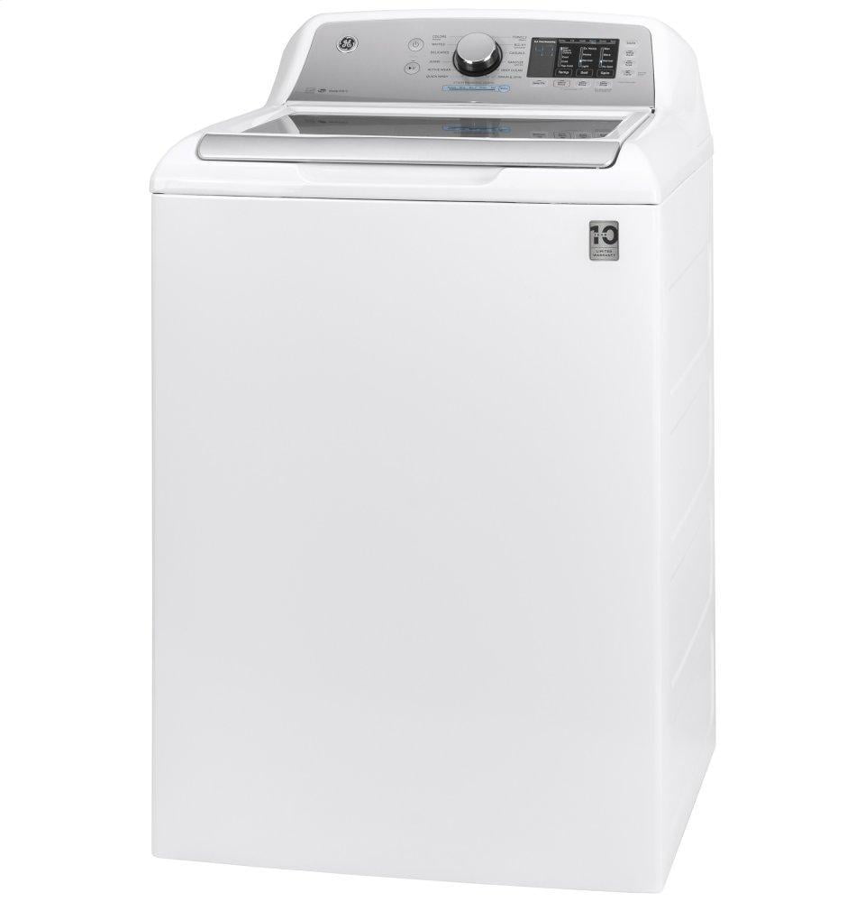 Ge Appliances GTW720BSNWS Ge® 4.8 Cu. Ft. Capacity Washer With Sanitize W/Oxi And Flexdispense™