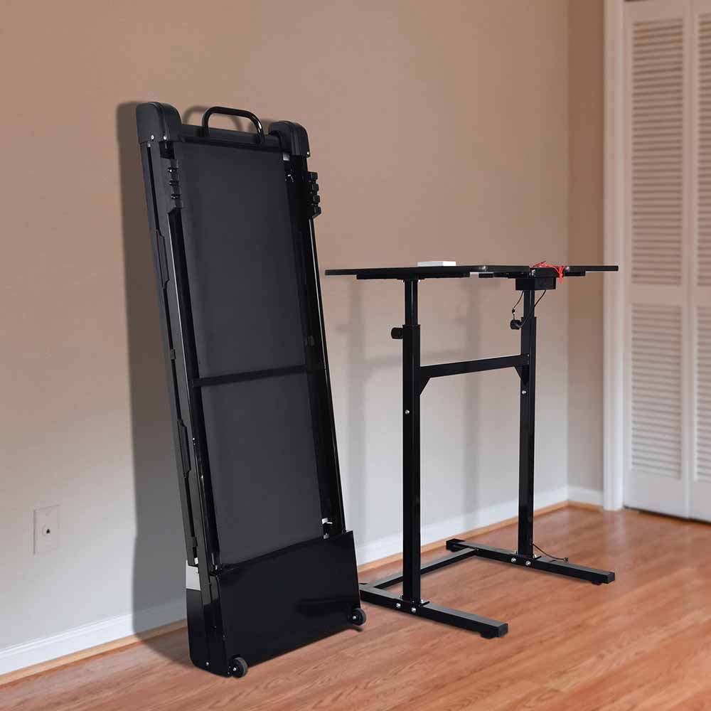 Yescom Treadmill & Treadmill Desk with Remote 1.5HP