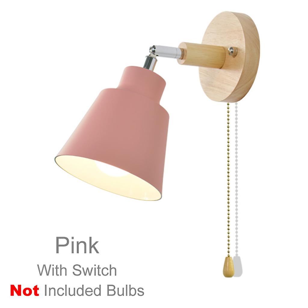 2xwall Light Sconce Bedside Lamp Fixtures Lighting Bedroom Hallway Pink