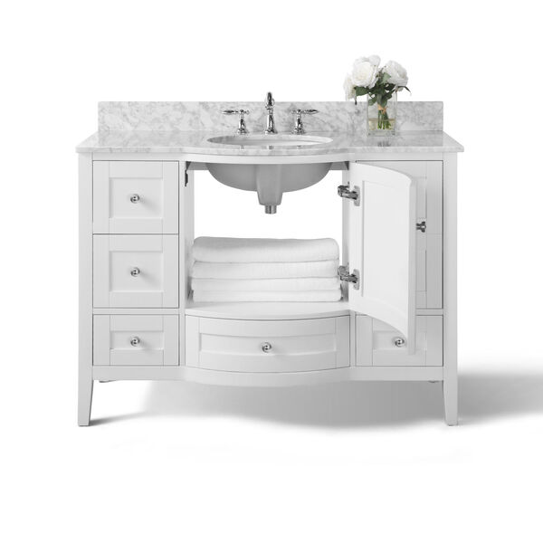 Lauren White 48-Inch Vanity Console