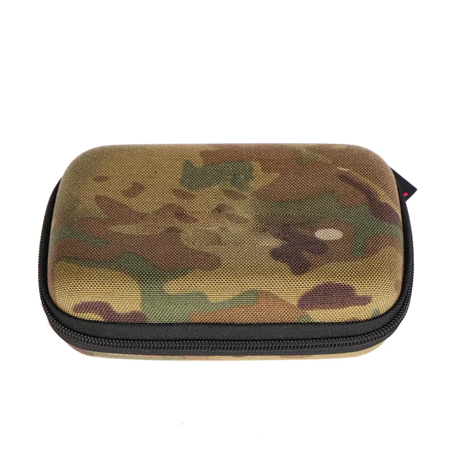 Camouflage Pattern Digital Storage Bag for Travelling Camping Hiking Earphone Organizer Cable Box Custom Sports Bag