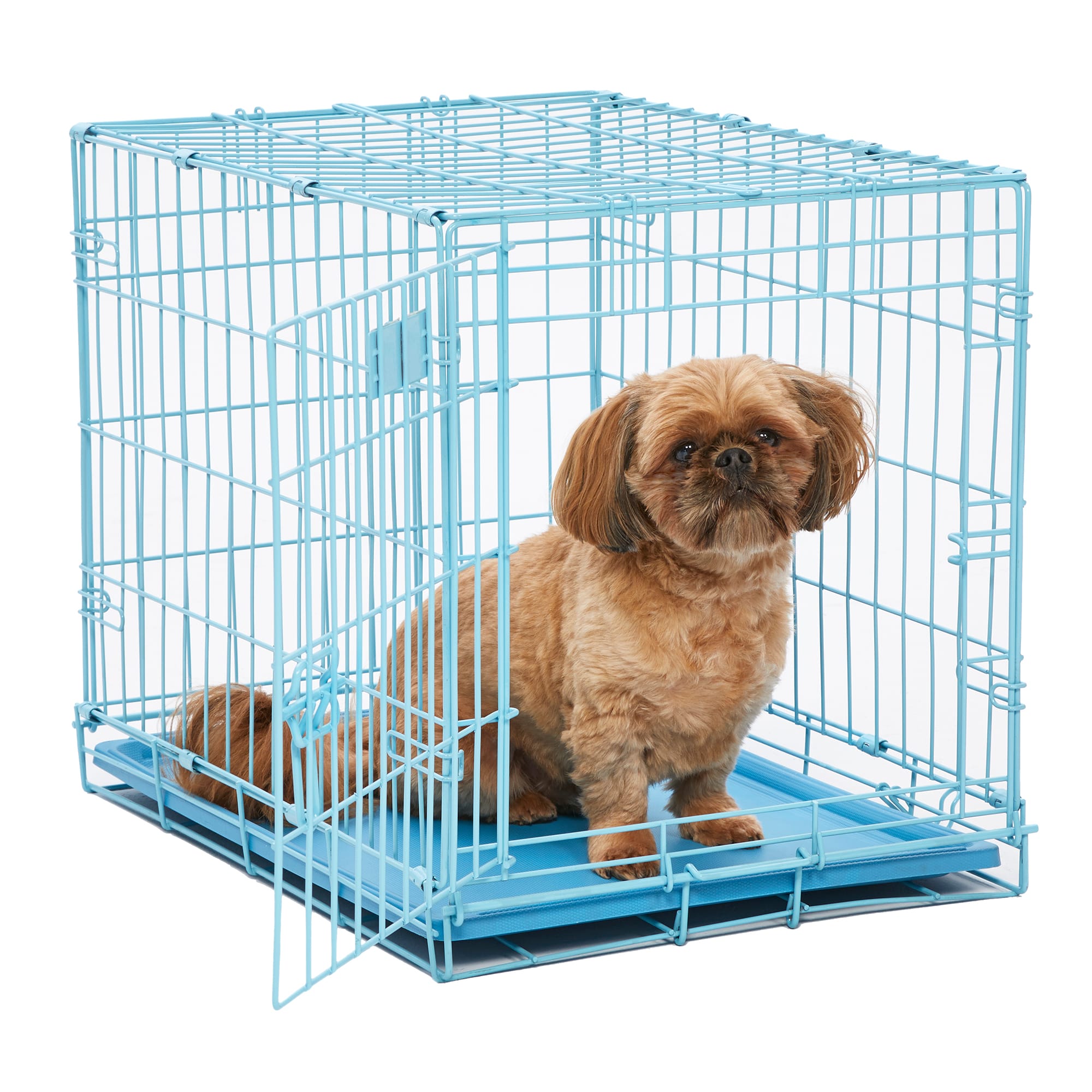 Midwest Blue iCrate Single Door for Dogs， 24.77