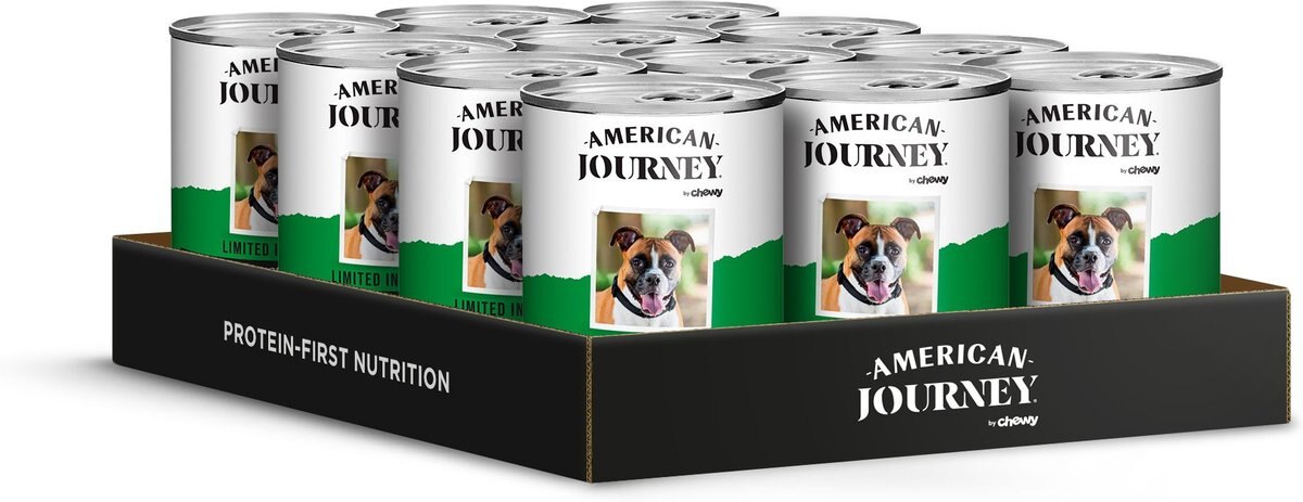 American Journey Limited Ingredient Diet Duck and Sweet Potato Recipe Grain-Free Canned Dog Food