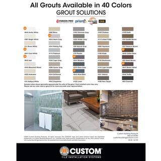 Custom Building Products Prism #59 Saddle Brown 17 lb. Ultimate Performance Grout PG5917T