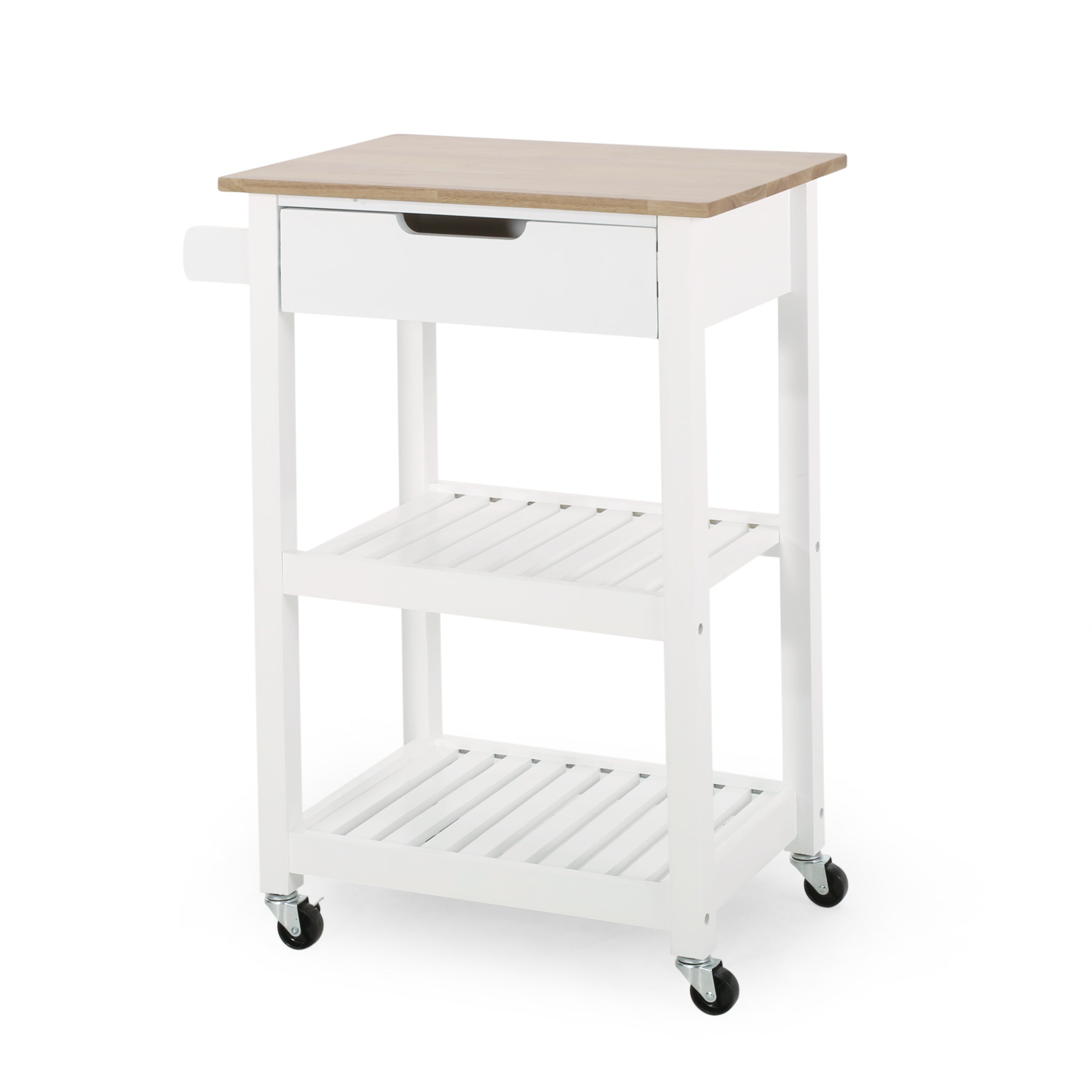 Tattnall Kitchen Cart with Wheels