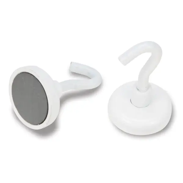 Wilmar 2-Piece Enamel Magnetic Hook