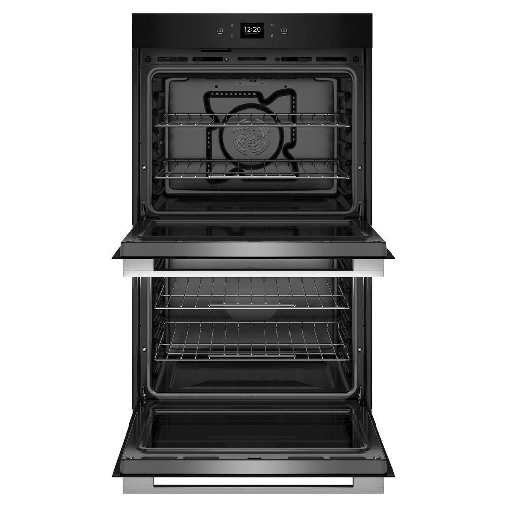 Whirlpool 30 in. Double Electric Wall Oven with Convection Self-Cleaning in Fingerprint Resistant Stainless Steel WOED5930LZ