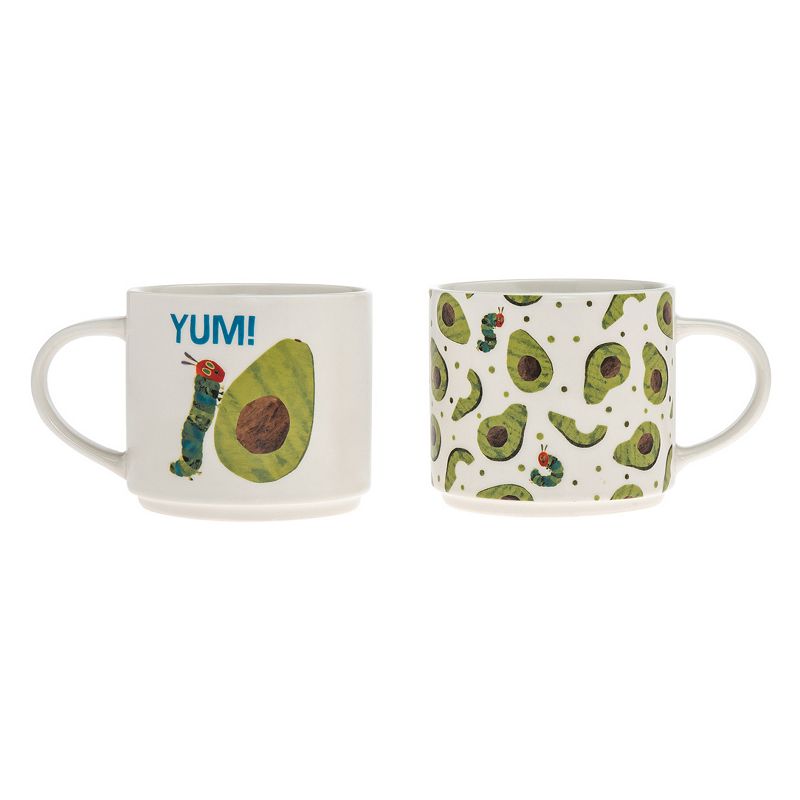 Godinger Silver World of Eric Carle The Very Hungry Caterpillar 2-pc. Avocado Stacking Mug Set