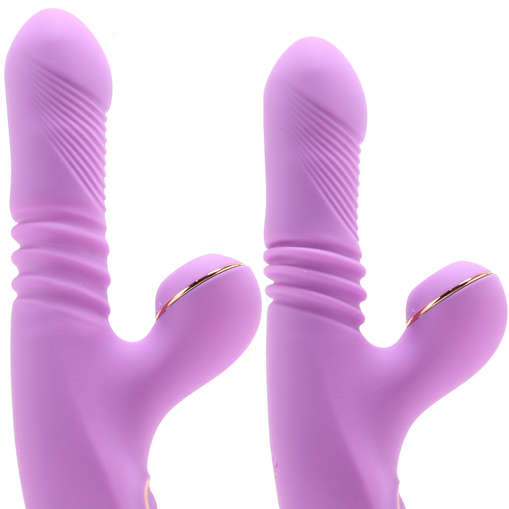 Shegasm Pro-Thrust Suction Rabbit in Pink