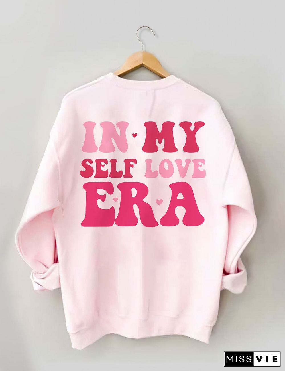 In My Self Love ERA 2-sided Printed Sweatshirt