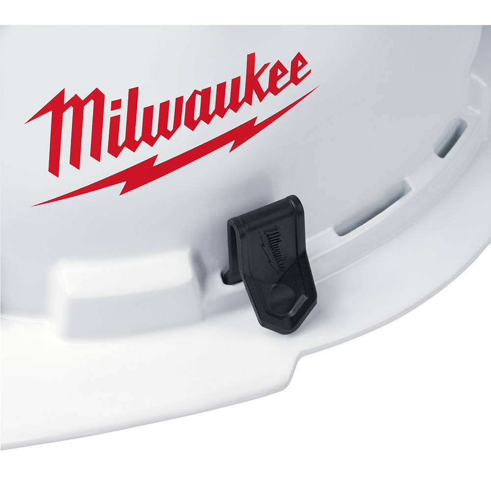 Milwaukee Front Brim Vented Hard Hat with BOLT Accessories Type 1 Class C