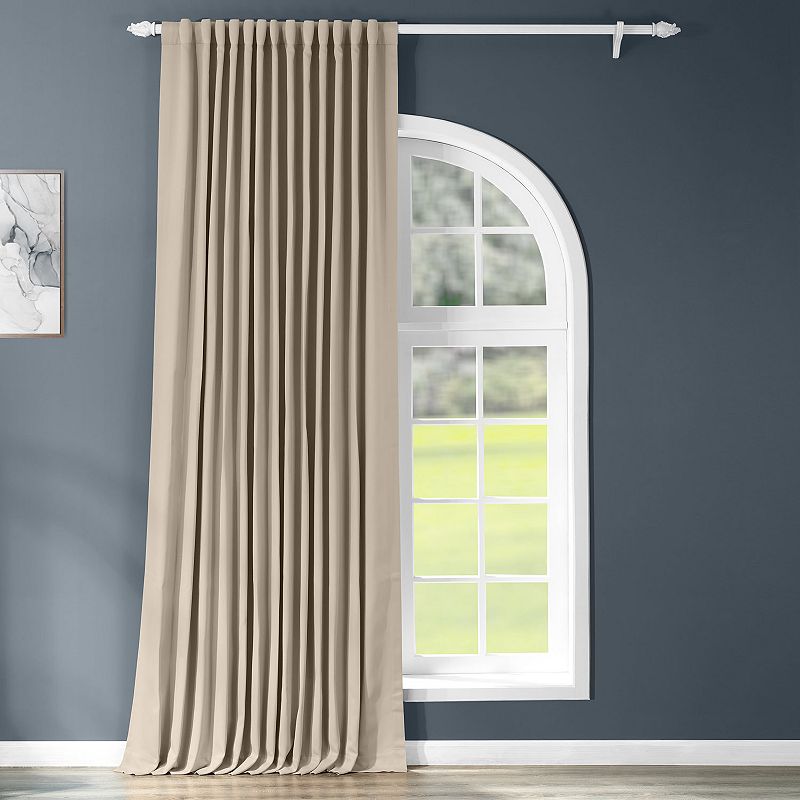 EFF Blackout 1-Panel Doublewide Window Curtain