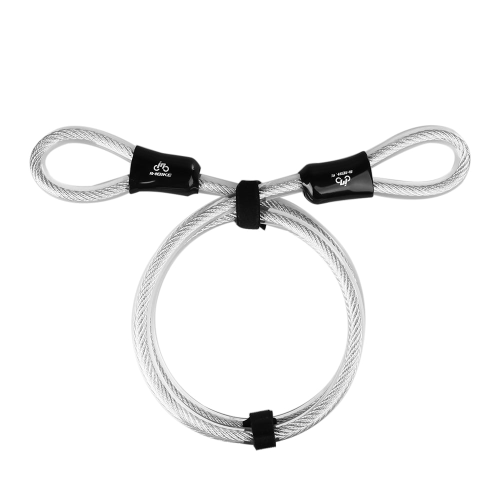 Theft Bike Lock Heavy Duty -shear Steel Bicycle Lock Combination with U Lock Shackle Flex Cable Lock and Mounting Bracket