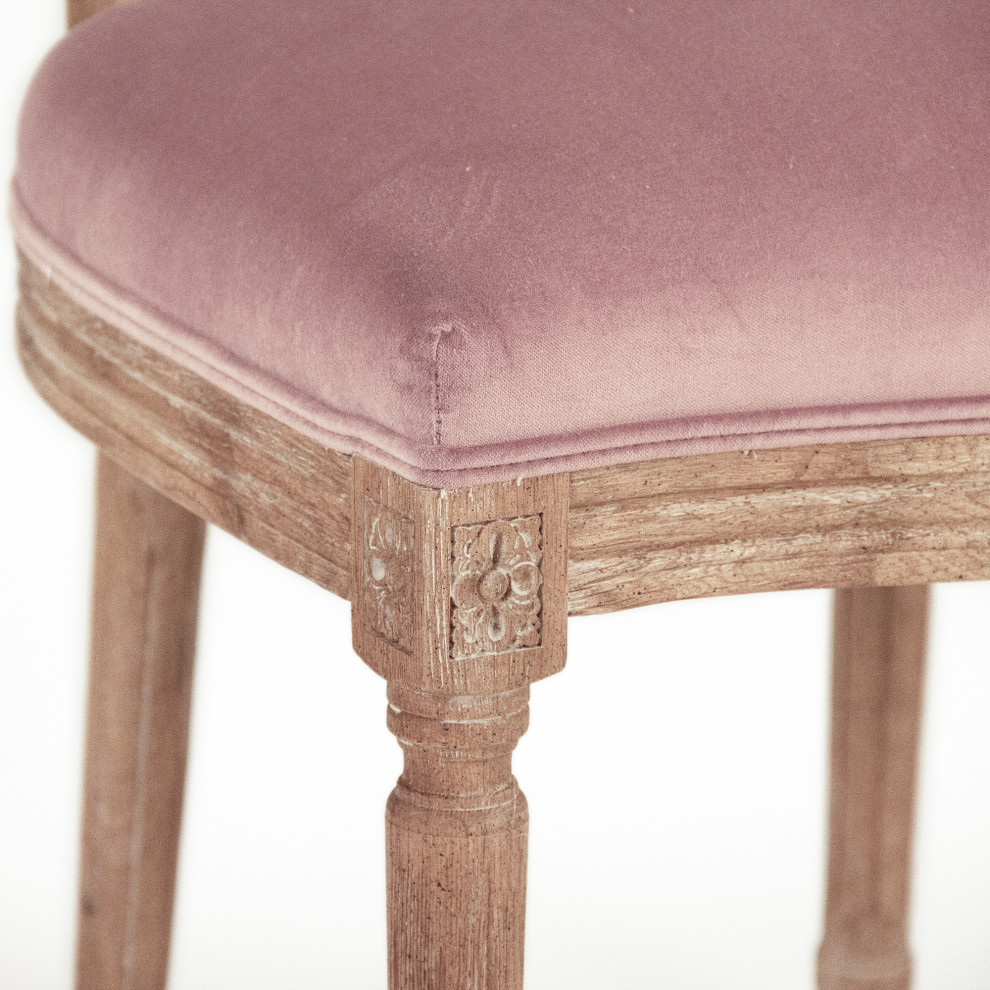 Pink Side Chair   Eclectic   Dining Chairs   by Zentique  Inc.  Houzz