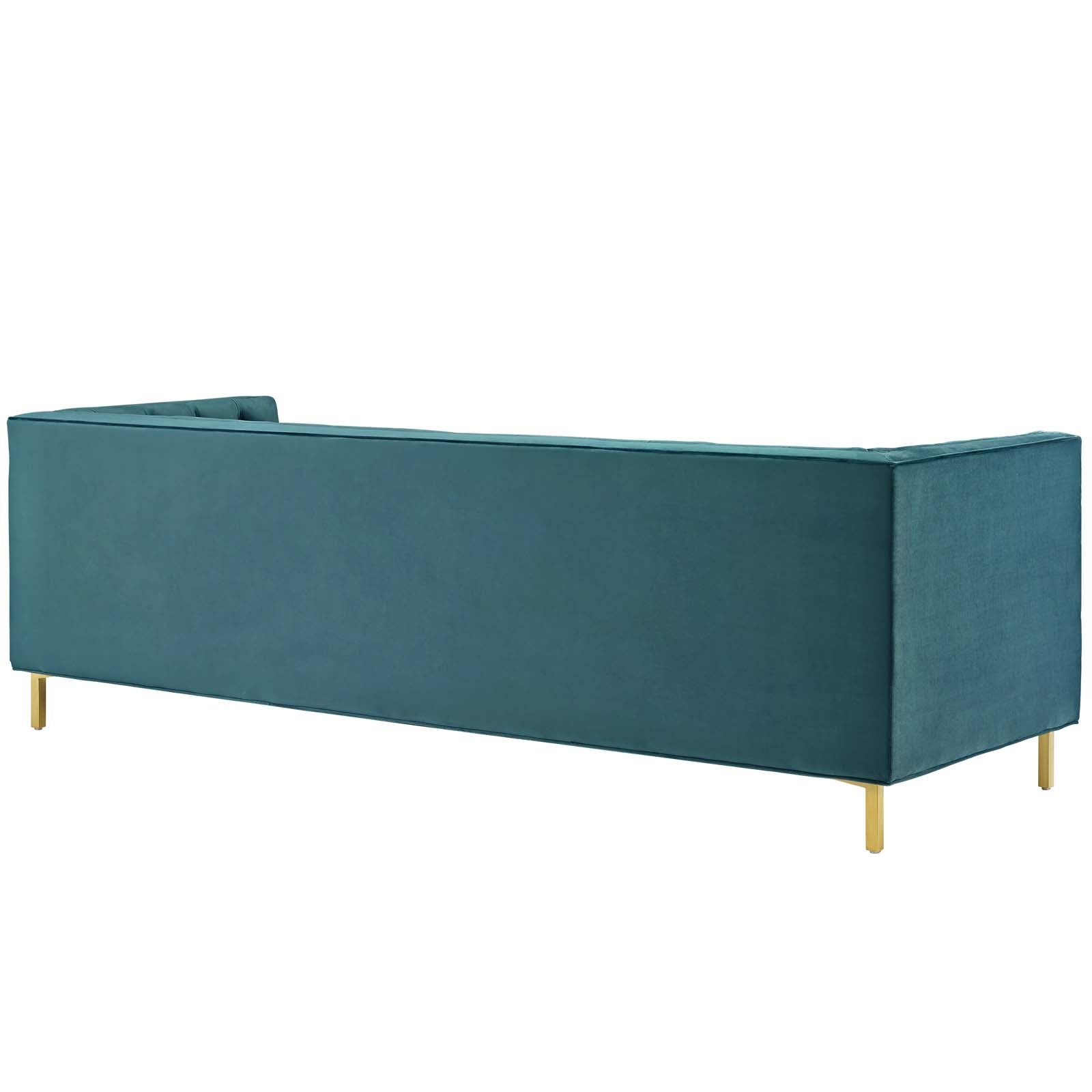 Delight Tufted Button Performance Velvet Sofa-EEI-3455