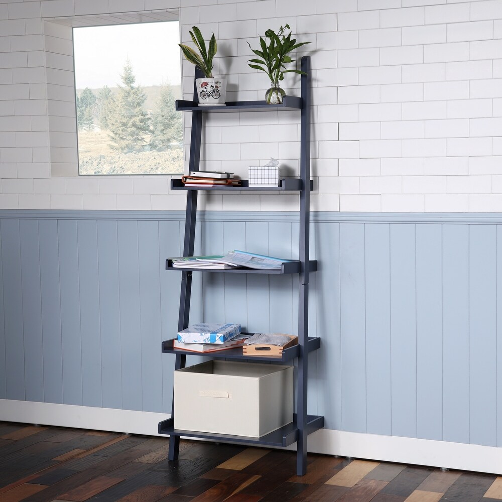 5   Tier Ladder Shelf Bookshelves