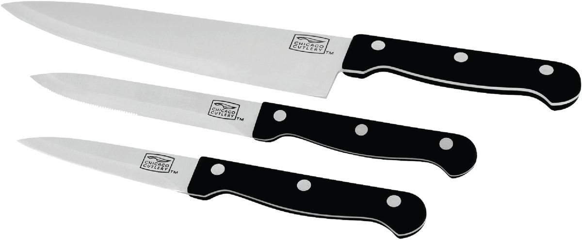 Chicago Cutlery Essentials 3-Piece Knife Set