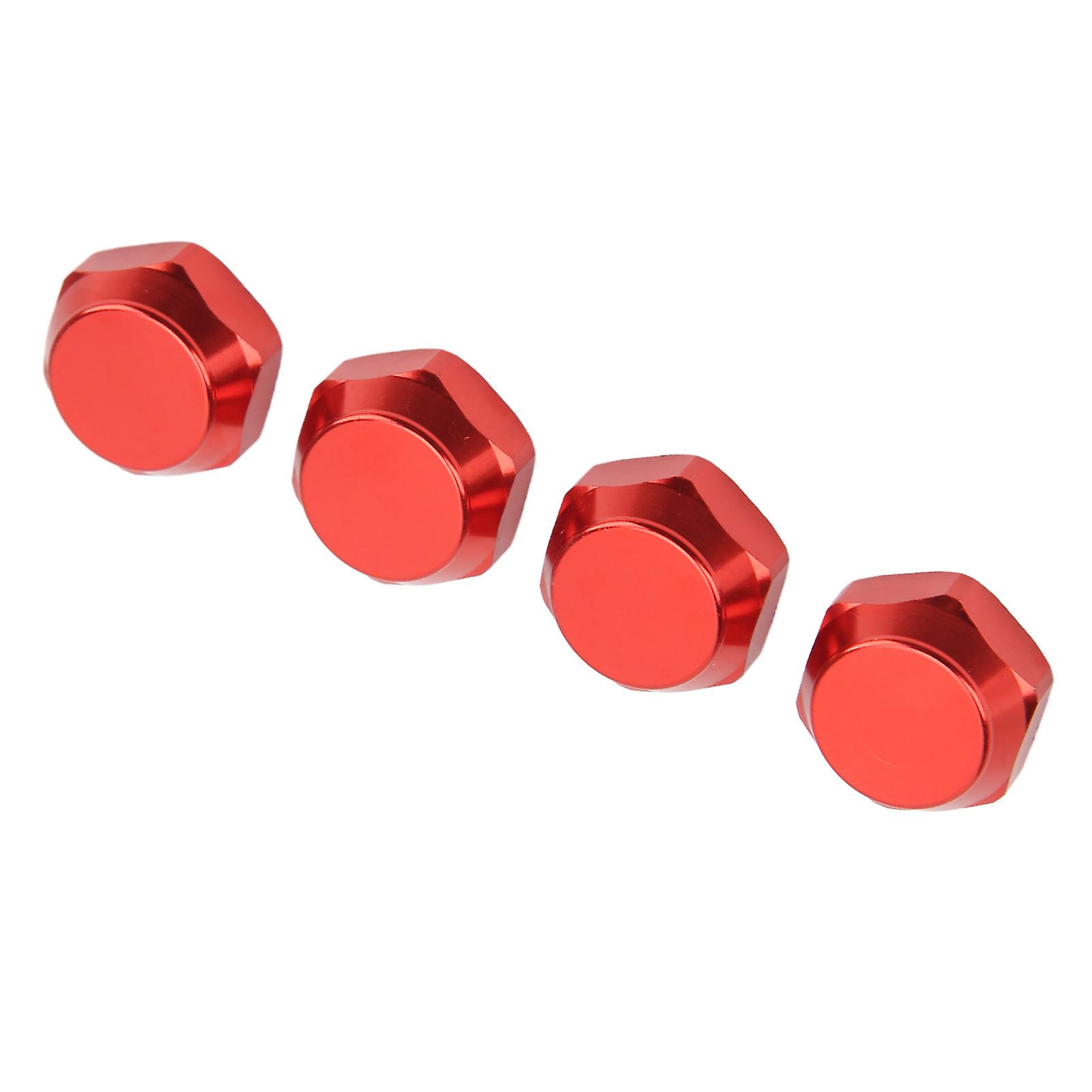 4pcs 1/8 Rc Hex Hub Nuts Dustproof Lightweight 17mm Aluminum Wheel Hex Drive Hub Adaptorred