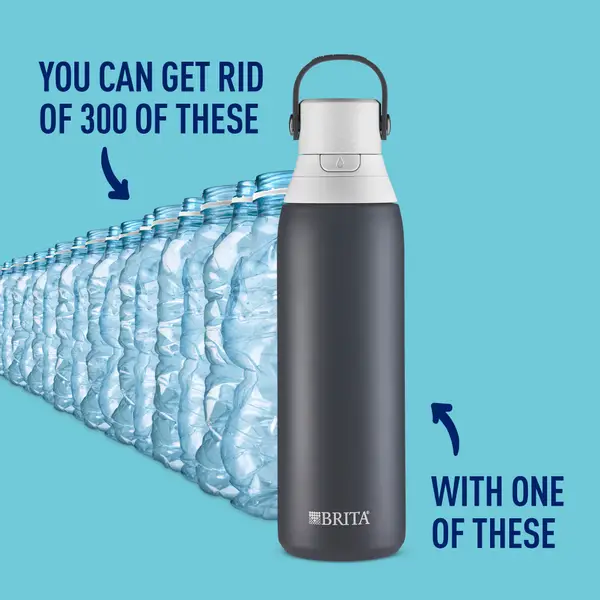 Brita 20 oz Premium Filtering Bottle